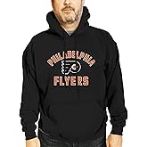 Wright & Ditson Adult NHL Gameday Hooded Sweatshirt - Officially Licensed - Fleece Hockey Pullover - Unisex Hoodie