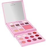 Pupa Milano Pupart M Makeup Palette, 002 Pink, 0.6 oz - Makeup Kit - Blush - Concealer - Highlighter - Eyeshadow - Lip Gloss - Lip Cream - Face Makeup
