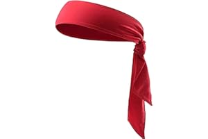 HOLIBERTY Quickly Dry Sports Headband for Women Men,Moisture Wicking Sweat Hair Band Stretch Sweatband Head Tie Scarf Wrap Bandana for Tennis Running Workout Cycling Fitness Under Helmet Liner Headwear