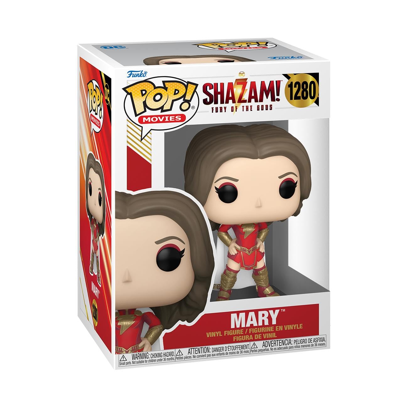 Funko POP! Movies: Shazam 2 - Mary - Collectable Vinyl Figure - Gift Idea - Official Merchandise - Toys for Kids & Adults - Movies Fans - Model Figure for Collectors and Display