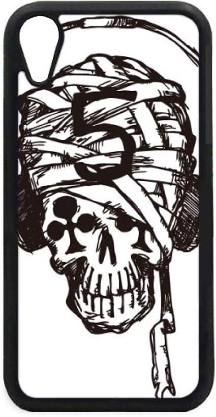 Amazon ヘッドセット スカル 音楽パターン イラストレート Iphone Xr ケース Apple カバー 電話保護 Diythinker ケース カバー
