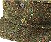 John Hanly Irish Tweed Caps Green Fleck Made in Ireland