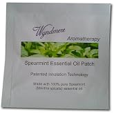 Spearmint Aromatherapy Inhalation Patch - 1 Count | Made with 100% Pure Essential Oil by Wyndmere