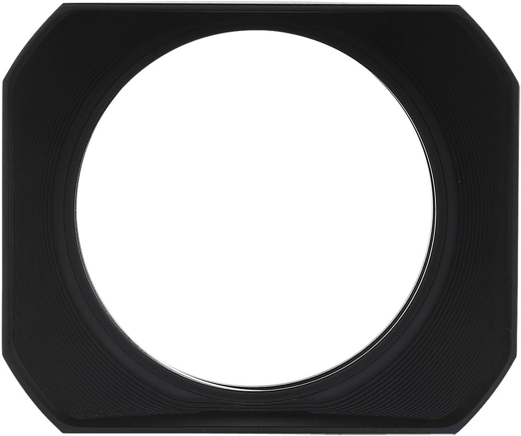 Haoge LH-M47B Rectangular Metal Lens Hood for Olympus M.ZUIKO Digital ED 12mm f2 1:2.0 Lens Replaces Olympus LH-48 Black - Image 5