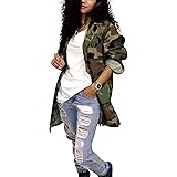 plus size camouflage jacket