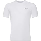 Youth Boys Compression Shirt Short Sleeve Football Basketball Quick Dry Base Layer Undershirt Kids Athletic T-Shirt