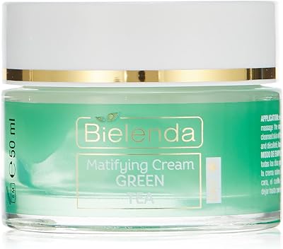 Bielenda Green Tea Mattifying Normalising Face Cream Combination Skin Day 50ml