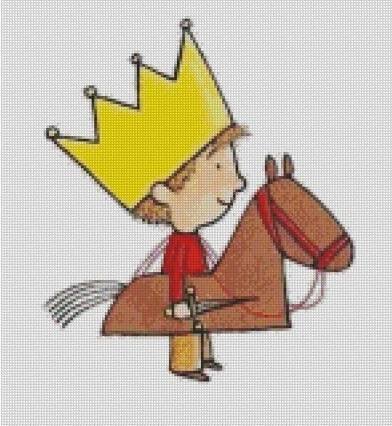 Little Prince, 14ct, Egypt cotton thread 100x120 stitch, 27x29cm cross stitch kits