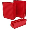 Akro-Mils 30120 Plastic Organizer and Storage Bins for Refrigerator, Kitchen, Cabinet, or Pantry Organization, 12-Inch x 4-In