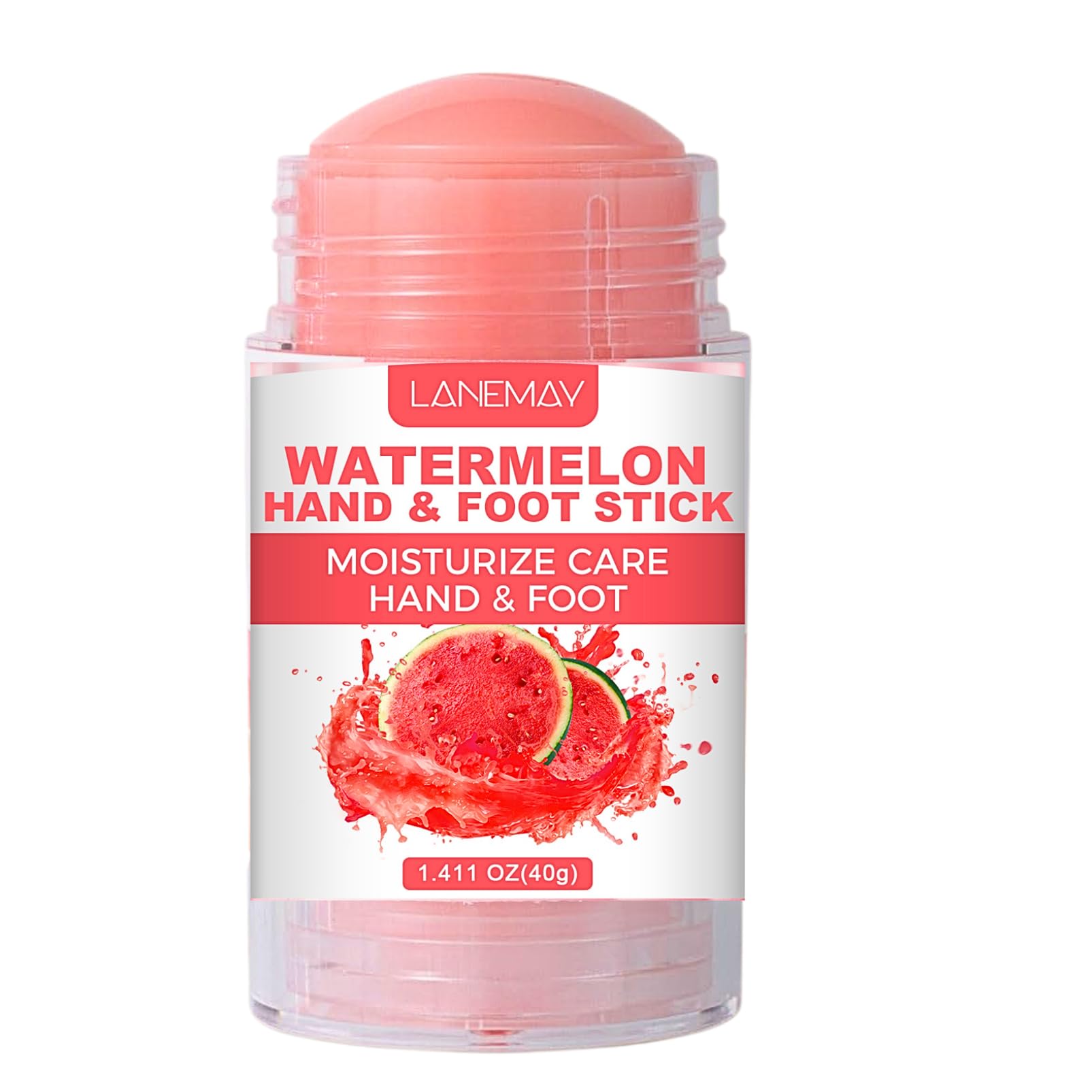 Watermelon Foot Cream for Cracked Heels and Dry Skin, Cracked Heel Repair Cream Foot Care for Women & Men, Hand Foot Cream for Dry Cracked Moisturize Callus Remover For Feet Knees Hand