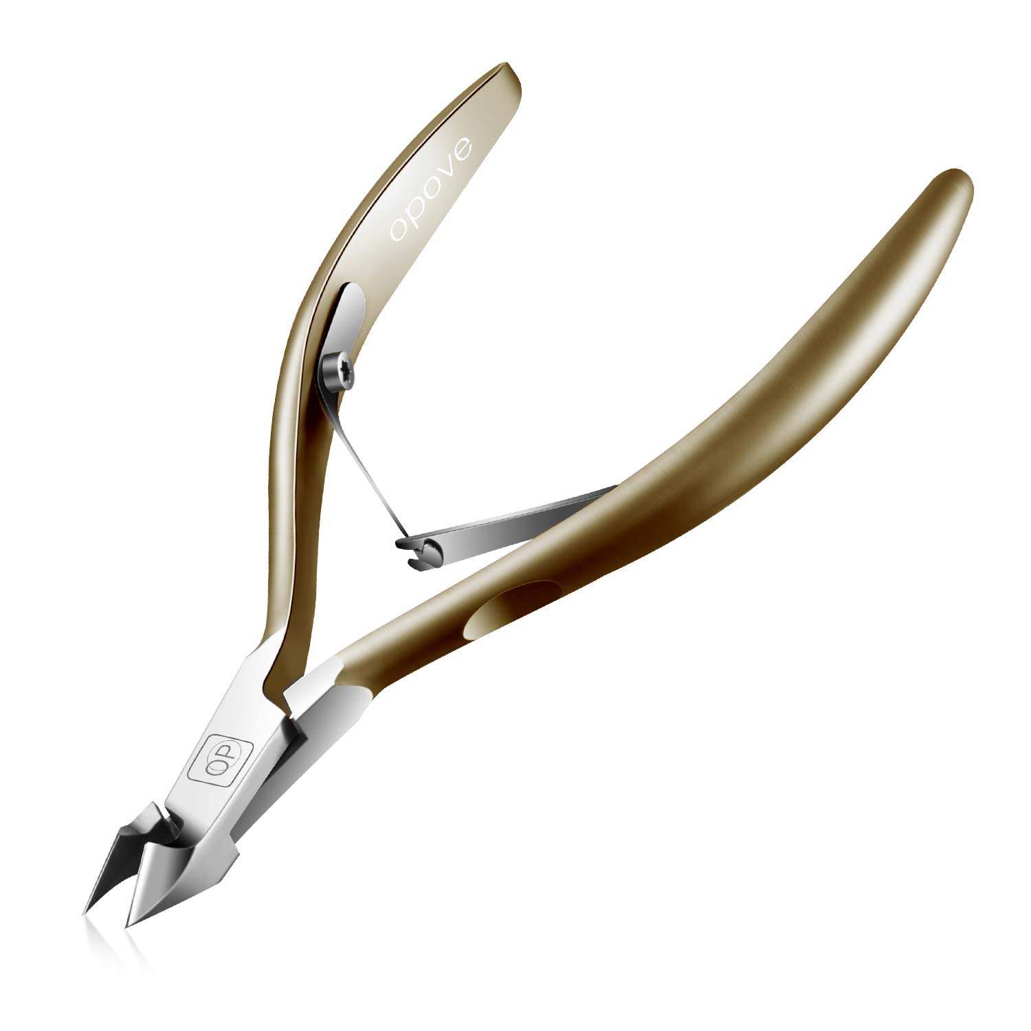 Cuticle Trimmer Cuticle Nippers Clippers Stainless Steel Hangnail Remover Extremely Sharp Cutter Pedicure Manicure Tool, opove X7 Rainbow Gradient: Home Improvement