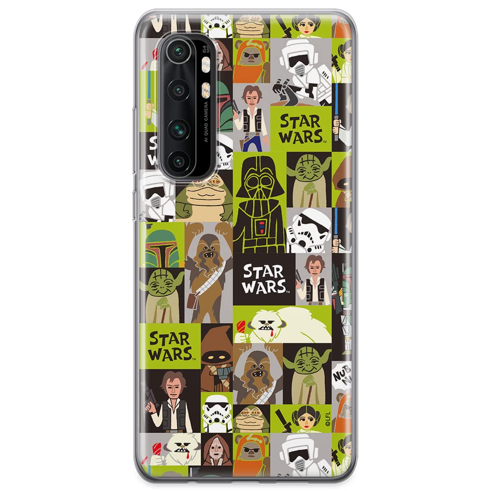ERT GROUP mobile phone case for Xiaomi MI NOTE 10 Lite original and officially Licensed Star Wars pattern 033 optimally adapted to the shape of the mobile phone, case made of TPU
