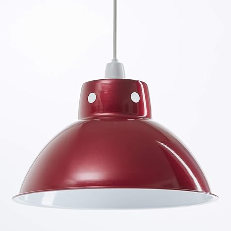 Funky Cafe Style Retro Ceiling Light Pendant Metal Shade Modern