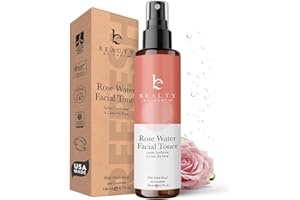 Hydrating Rose Water Face Mist with Witch Hazel & Cucumber - USA Made with Natural & Organic Ingredients Facial Spray, Alcoho