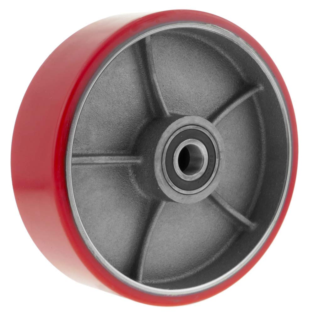 PrimeMatik Wheel for pallet truck polyurethane roller Amazon.co.uk