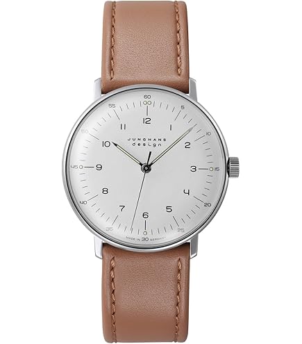 Amazon.com: Junghans Max Bill Quartz Analog Watch for Men, 38mm