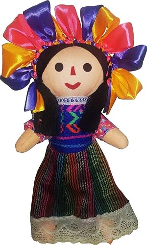 muñeca de tela mexicana
