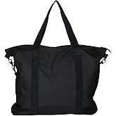 RAINS Tote Bag Mini - Waterproof Crossbody Totebag for Men and Women - Tote Bag for Travel and Everyday use (Black)