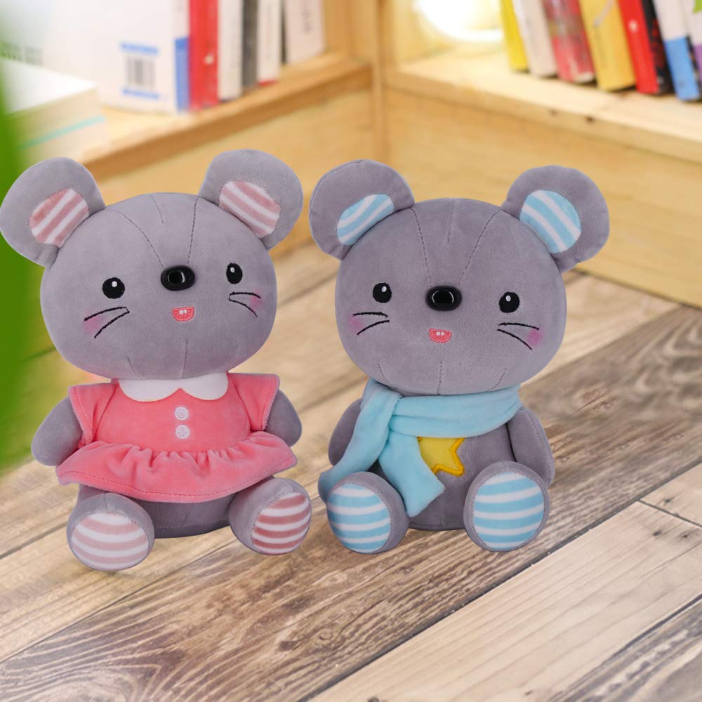 Kailuoze Plush Stuffed Animal Cute Mouse 2PCS 12\