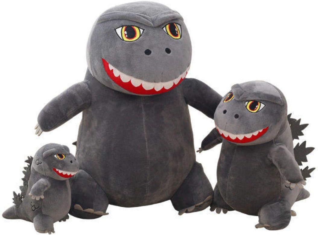 ゴジラ リアル怪獣 ぬいぐるみ いたずらグッズ 抱き枕 おもしろい 萌え 柔らか 子供 友達 彼女 誕生日 記念日 贈り物 飾り物 プレゼント インテリア 撮影小物 ストレス解消 クッション グレー 3サイズ選択 50ｃｍ ぬいぐるみ おもちゃ Amazon