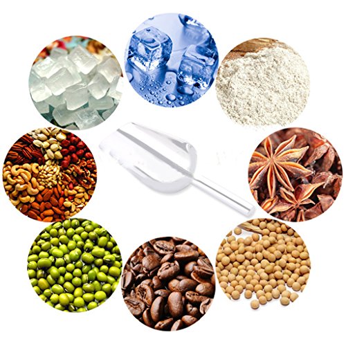 B Blesiya Multi-function Stainless Steel Ice Scoop Dry Wet Goods Flour Shovel Tool 9'' - Thumbnail 5