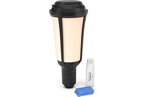 Thermacell Mosquito Repellent Torch; Includes 12-Hour Refill; 15 Foot Zone of Mosquito Protection; Effective Mosquito Repellent for Patio; Bug Spray Alternative; Scent Free