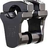 Rox Speed FX 2" Black Pivoting Handlebar Risers 4R-P2CC01