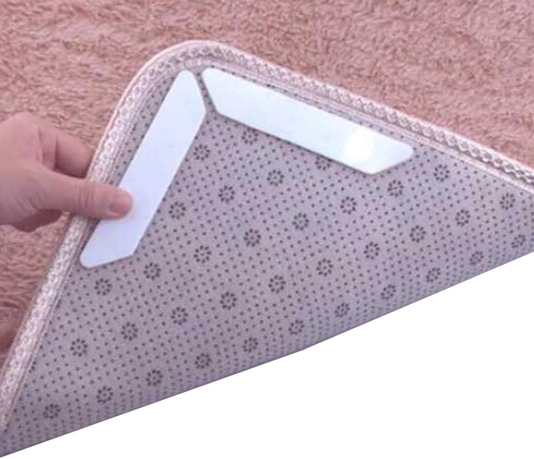 Amazon Com 10pcs White Rug Grippers Anti Curling Rug Gripper Anti