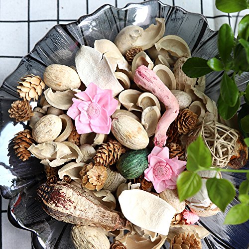 image for Qingbei Rina Rina Lily Scented Potpourri Box, Dried Flowers and Plants