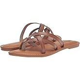 Amazon Essentials Women's Strappy Slide Flat Sandal
