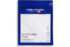 Wrinkles Schminkles Neck Wrinkle Patch - Reusable Silicone Smoothing Pads, Sensitively Formulated Wrinkle Patches. Reduce Wrinkles - Innovative Wrinkle Treatment - Targeting Neck Wrinkles (1 Pack)