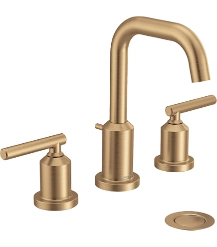 Moen Gibson Two-Handle Deck Mounted Modern Roman Tub Faucet, Valve