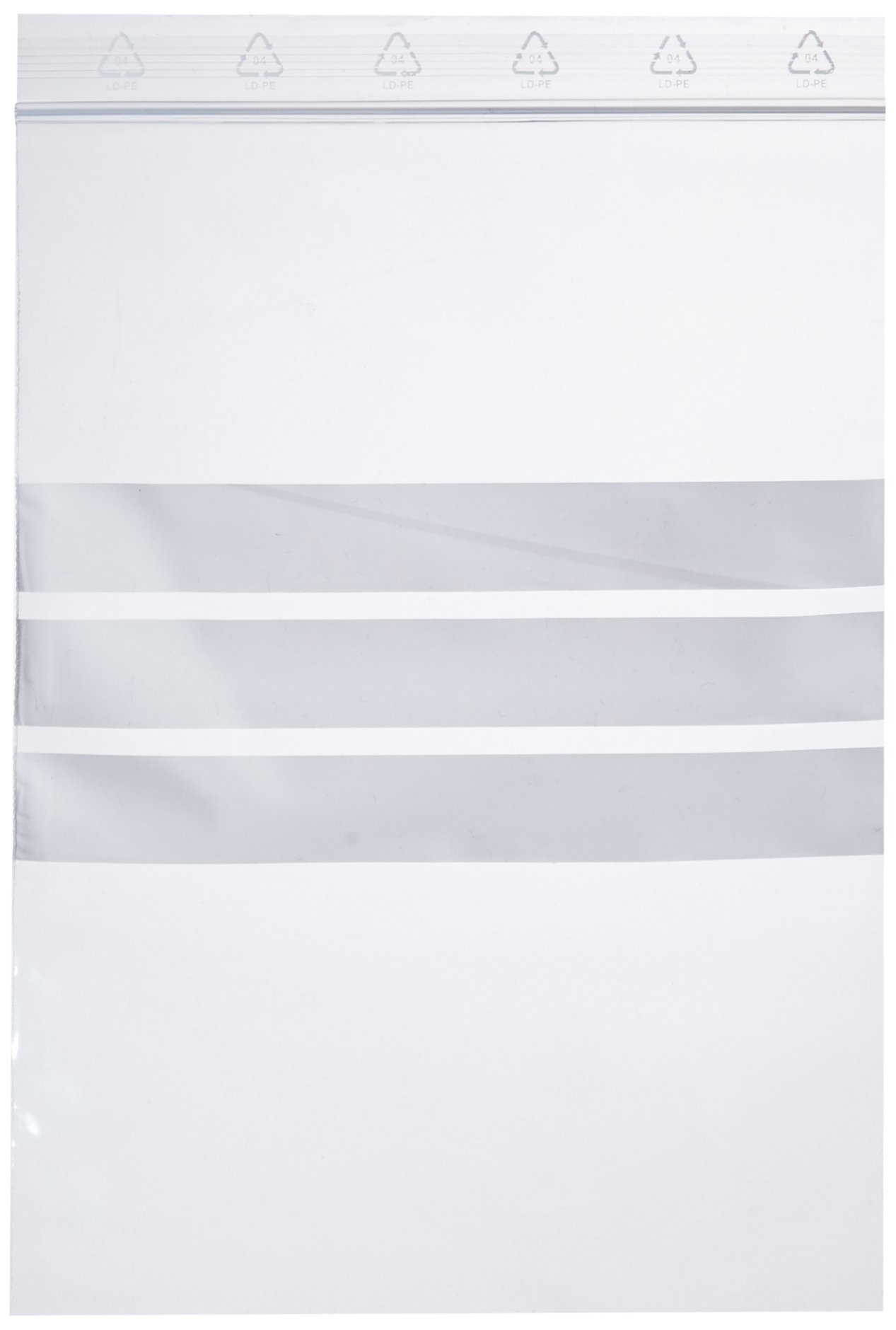 Neolab 1 7091 Polybag with labelling field, 160 mm x 220 mm (Pack of 100)