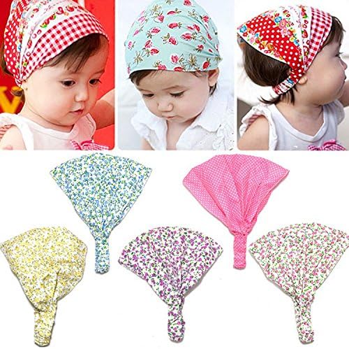 Baby Girl Kid Newborn Flower Headband Hair Wear Accessories Headscarf Bandana Hat