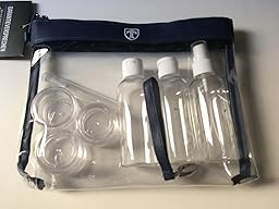 INSFIT Bottiglie da viaggio per articoli da toeletta approvate