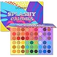 UCANBE 54 Colors Splashy Candies Eyeshadow Palette, Highly Pigmented Matte Shimmer Soft Creamy Glitter Rainbow Bright Powder Eye Shadow Blendable Waterproof Long Lasting Makeup Pallet…