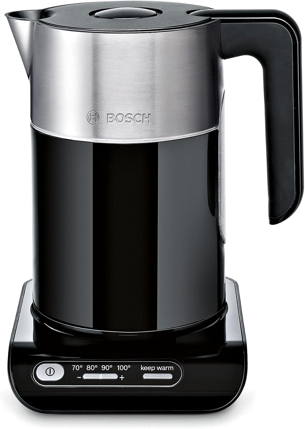 Bosch Styline TWK8633GB Variable Temperature Cordless Kettle 1.5 L Black