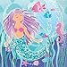 Mermaid Party Supplies for Birthday, Serves 16 Guests, Perfect for Girls and Boys, Easy Setup and Takedown with Plates, Napkins and Cups