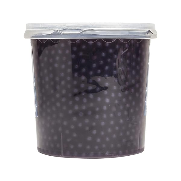 TEA ZONE [7 POUNDS] BLUEBERRY POPPING PEARLS FOR BOBA TEA BEVERAGES, SWEETS, ICE CREAM TOPPING | B2056