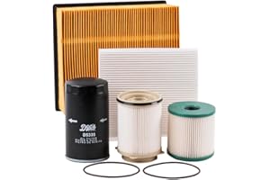 Doc's Diesel Filter Maintenance Kit DGF430+DGF401+DPA6314+D5335+D3705 | Compatible with RAM 6.7L Cummins 2500, 3500, 4500, 5500 2019-2024 | Replaces 68436631AA, 68157291AA, 05083285AA, 53034051AB