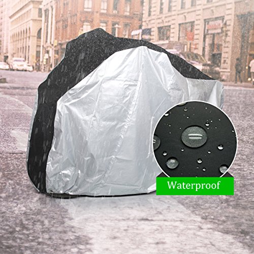 image for iHomeGarden Bicycle Cover - Outdoor Waterproof Anti-Dust Bicycle Wheel