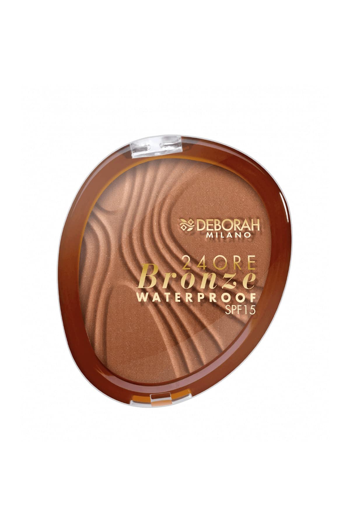 DEBORAH 24Ore Bronze Powder, Light Beige, Palette, Waterproof, Durable, Matte Finish, Moisturizing, Compact, 12 hours, Brown Color Family, Unisex