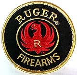 Ruger Firearms 3 inch iron-on patch
