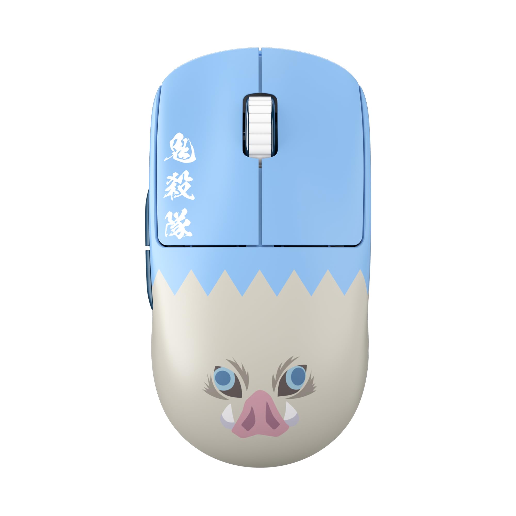 Pulsar Gaming Gears [Pulsar x Demon Slayer X2V2 Medium Wireless Gaming Mouse, Ultra Lightweight Collectible Mouse, Symmetrical PC Mac Computer Mice, Optical Switch (Superglide Included)
