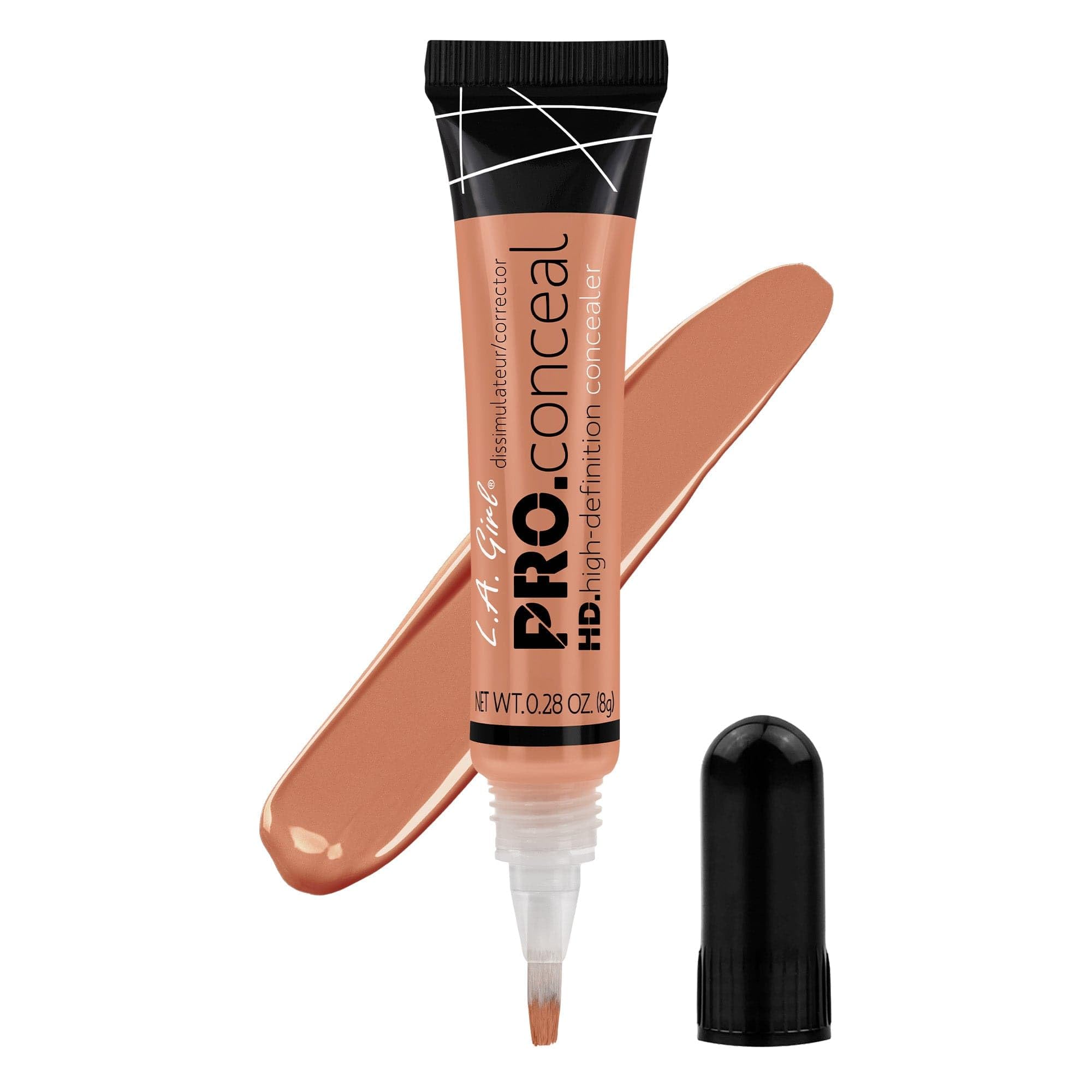 L.A. Girl PRO.Conceal HD High Definition Concealer, Nude 8g - Creamy Blendable Formula for Flawless Coverage, Colour Correcting & Highlighting