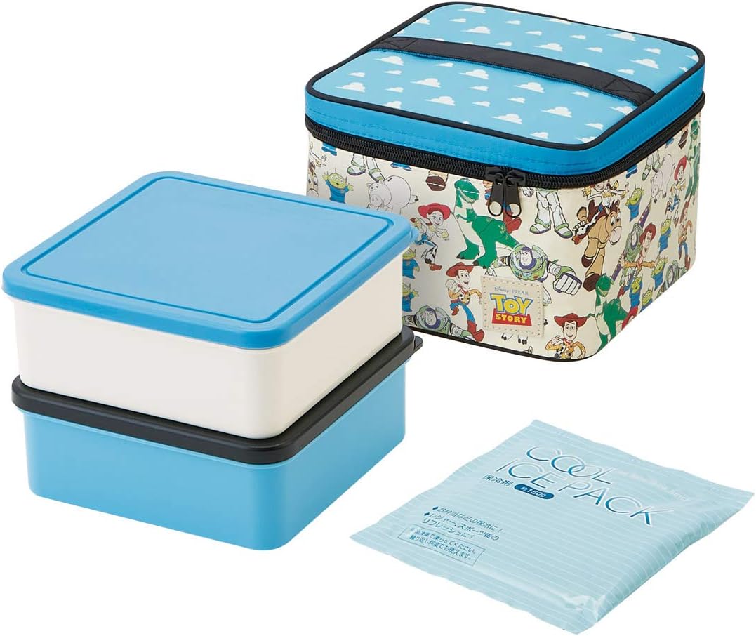 Amazon Co Jp スケーター 行楽弁当箱 保冷バッグ付 保冷剤付 トイ ストーリー ディズニー 日本製 2240ml Kcpc2 ホーム キッチン