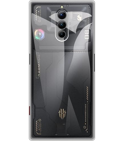 Amazon.com: Red Magic 8 Pro Phone Case with Glass Screen Protector