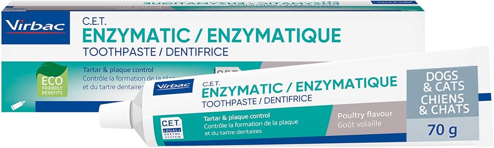 Virbac CET Enzymatic Toothpaste Poultry 70g for Dogs & Cats