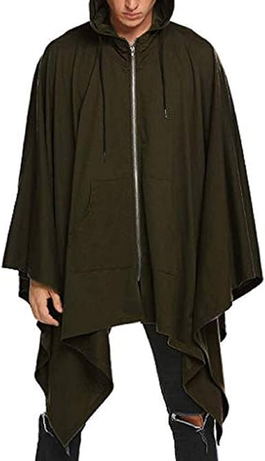 mens hooded cape