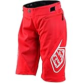 Troy Lee Designs Cycling Mountain Bike Trail Biking MTB Bicycle Shorts for Youth, Sprint Short (22, RED)